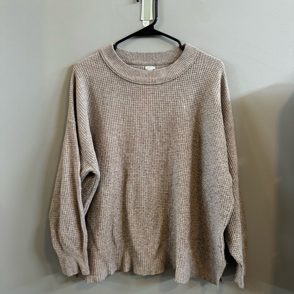 aerie Sweaters - Aerie Brown Crewneck Sweater
